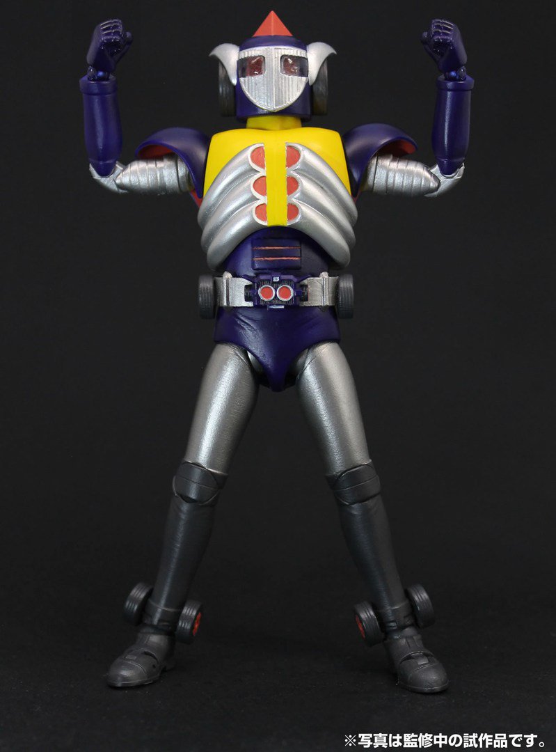hobbylink's tweet photo. #Skyzel and #Grounzel, the two robotic brothers from #SpaceIronmenKyodyne, get a fantastic #HAF (Hero Action Figure) release from #EvolutionToy! Order them today! #tokusatsu https://t.co/LJaWhQQA3E https://t.co/fCYGYdbh3N