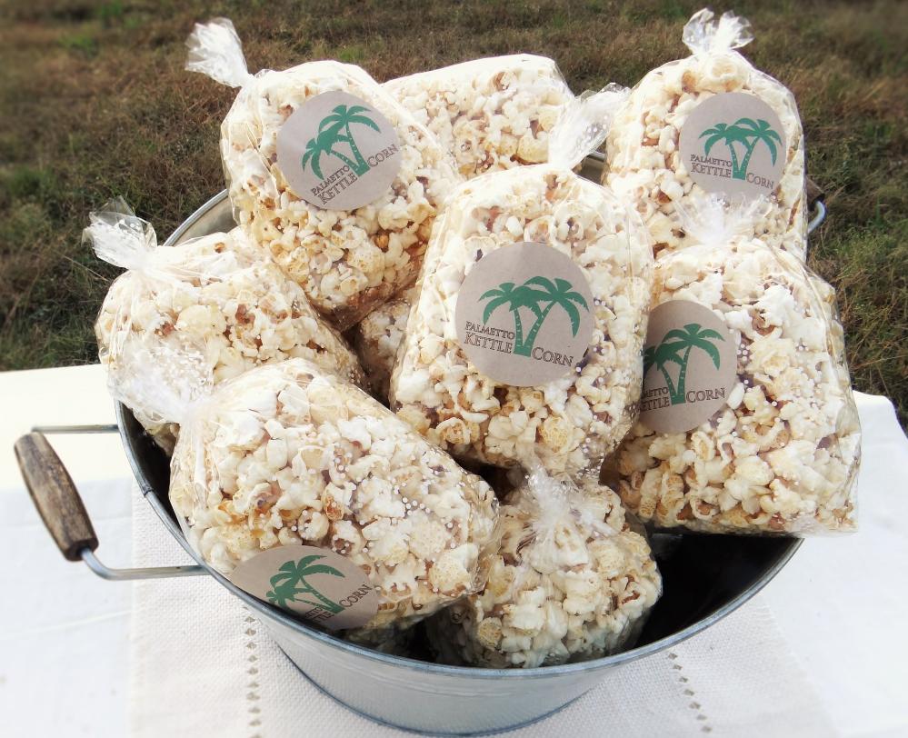 From apple cinnamon to buffalo bleu cheese, Palmetto Kettle Corn has popped their flavors to perfection. Check out all the options at PalmettoKettleCorn.com. 

📷: Palmetto Kettle Corn