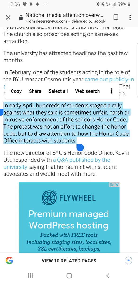 AddisonDJenkins's tweet photo. While @restorehonorbyu *DOES* advocate for some changes in the language of the Honor Code, we were not protesting the *existence* of an HC, nor BYU, nor the Church as some people have erroneously said.
#RestoreHonor 
#ReformTheCode https://t.co/KcmT1IhSEH