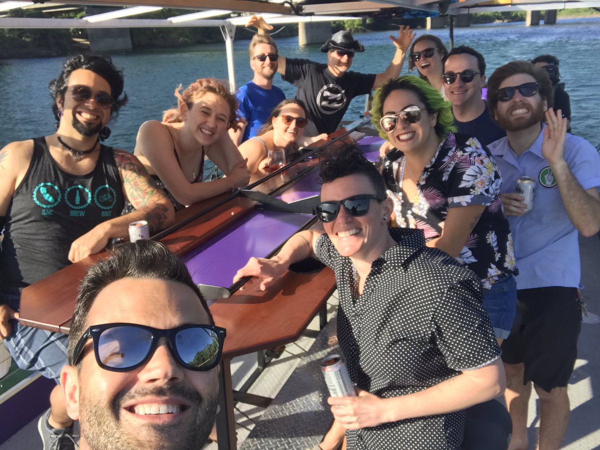Book your Cinco de Mayo party on the Brew Boat this weekend! 🎉☀️🍻🚲⛵️📞 916-952-0931  #sacbrewboat #brewboat #visitsacramento