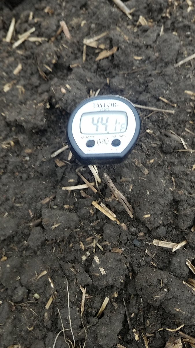 #plant19 is going slowly in South Dakota. Good bye April. @CHSFA_Mitchell