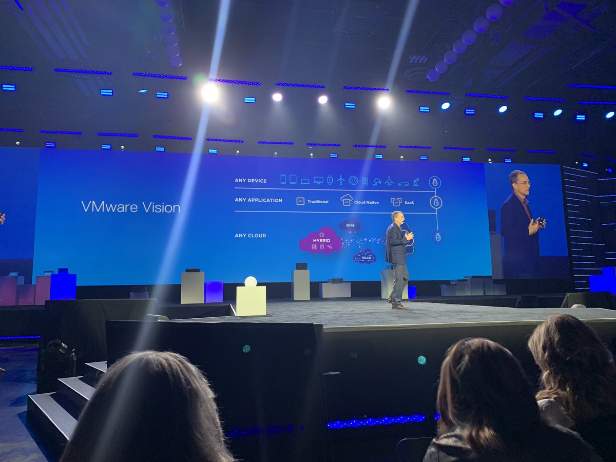 sakacc's tweet image. You deserve the best stuff.  Look up, not down.  @PGelsinger at @DellTechWorld talking about the @VMware strategy.   #VxRail is the base building block.   #VCF integrated.  #ProjectDimension leverage.   #PKS will be built in.