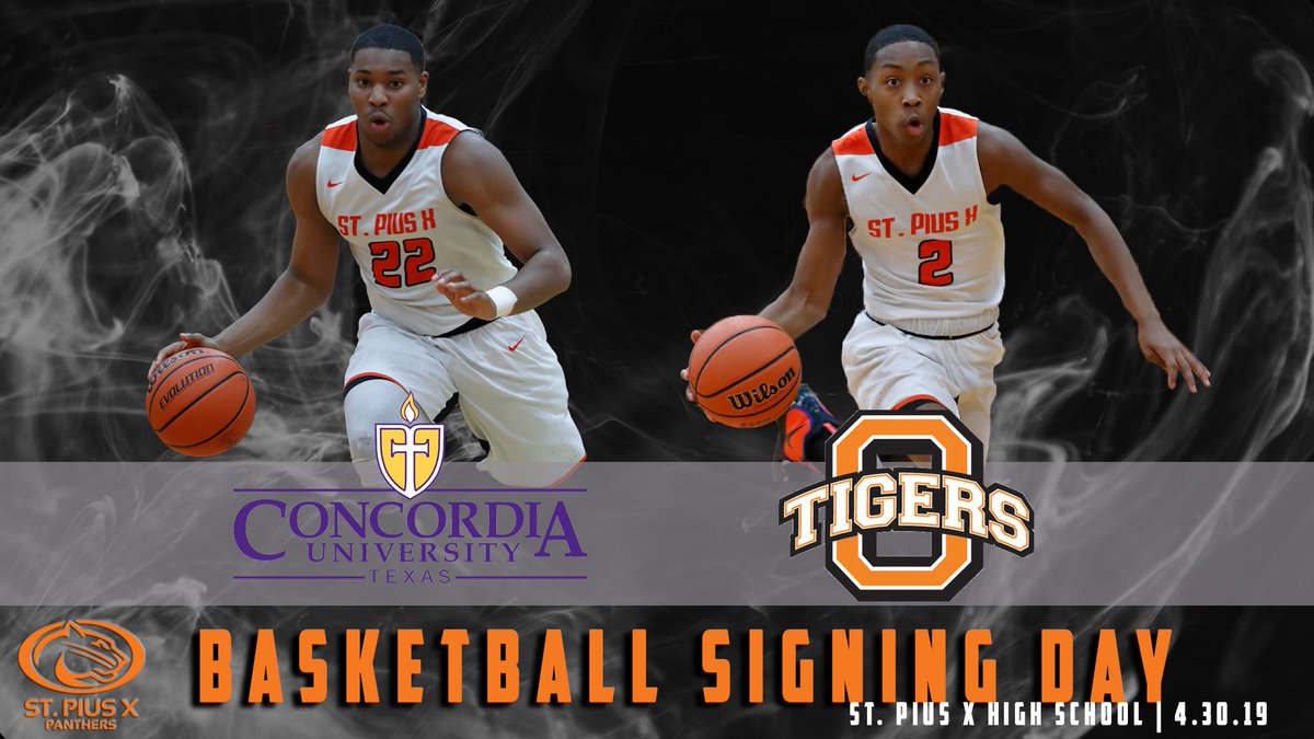 SPXPanthers's tweet photo. ✍️ 🏀 OFFICIAL!
Stanley Asiegbu (@stanimal22_) and Sydney Shipp (@iamsydshipp) have signed their name on the dotted line. Looking forward to watching them prosper at @CTXAthletics and @OxyAthletics!
Congratulations, Panthers!
#SigningDay #PantherForever https://t.co/MVO61GDaJu