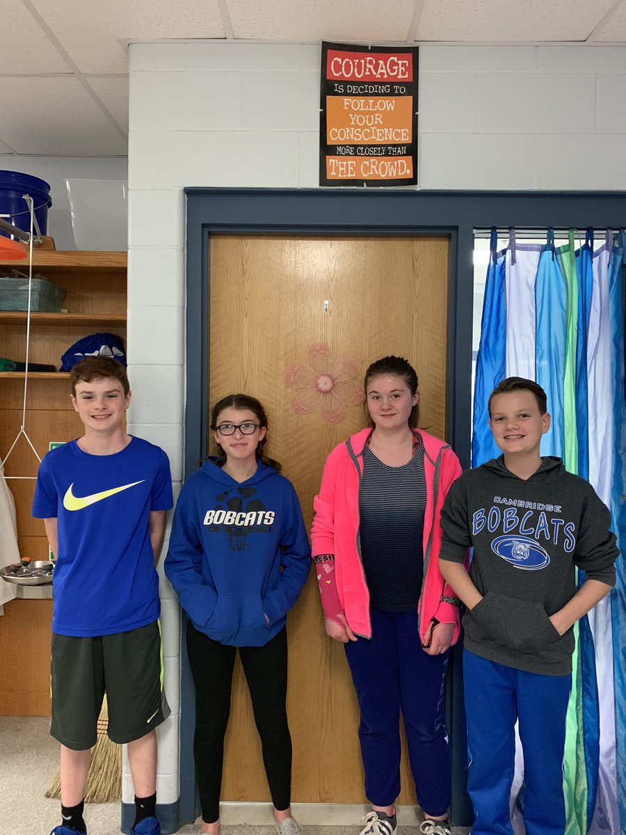 CMS_Neptune's tweet photo. Congrats to the April Students of the Month for 7th grade Jovi Filipis, Daisy Martin, Coen Stoner, and Keegan Mathers #bestofthebest #bobcatpride https://t.co/lBiJUIbHYa