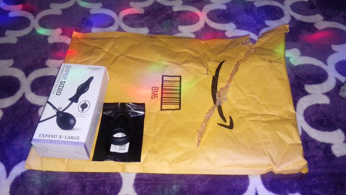 Thank you so much @amazon  for protecting my  #notfragile silicone #cockring and inflatable #buttplug<a class="tags" target="_blank" title="On Twitter" href="/?out=eyJ0eXAiOiJKV1QiLCJhbGciOiJIUzUxMiJ9.eyJpYXQiOjE3MjU1OTk2NTIsImlzcyI6InR3cG9ybnN0YXJzLmNvbSIsIm5iZiI6MTcyNTU5OTY1MiwiZXhwIjoxNzU3MTM1NjUyLCJyZWRpcmVjdF91cmwiOiJodHRwczovL3R3aXR0ZXIuY29tL2FtYXpvbiJ9.niQT49SFn75PrXpmQo7fVprd18w5hgPP3I10sJN2Y7pvLUZG11aChZhQGAoza7zgkyTT9TLStMzfsrlLQkxStw">@amazon</a><a href="/tag/buttplug"class="tags"><span>#buttplug</span></a><a href="/tag/cockring"class="tags"><span>#cockring</span></a><a href="/tag/notfragile"class="tags"><span>#notfragile</span></a>