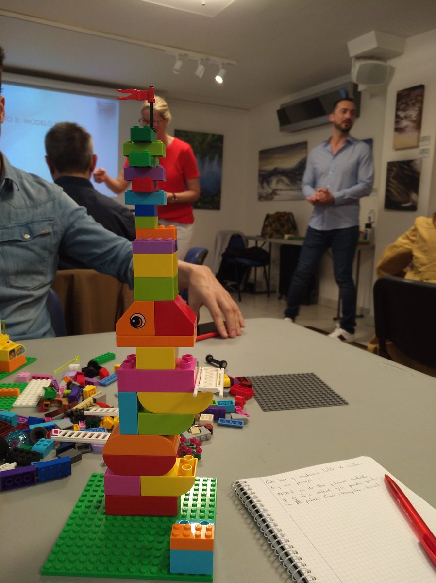 inesesparza's tweet photo. Construyendo una gestión eficaz de personas divirtiéndonos con #lego. Gracias a @ingdelcambio @anneigartiburu_ y #JavierAlberdi #Madrid  #ICF8SIC #ExperienceCoaching https://t.co/zpXpfKnWGM