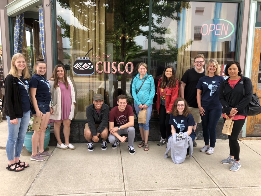 KickapooSpanish's tweet image. Spanish Club at Askinosie Chocolate Factory and Café Cusco today! #Spanish