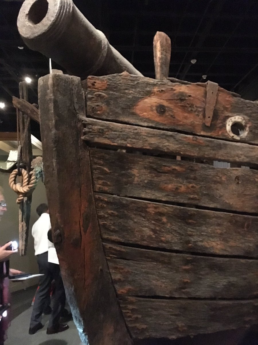 AmandineConserv's tweet photo. On-going experts meeting for the gunboat “Philadelphia” @amhistorymuseum #heritagescience #3Dmonitoring #preventiveconservation https://t.co/zI3LJbrqEd