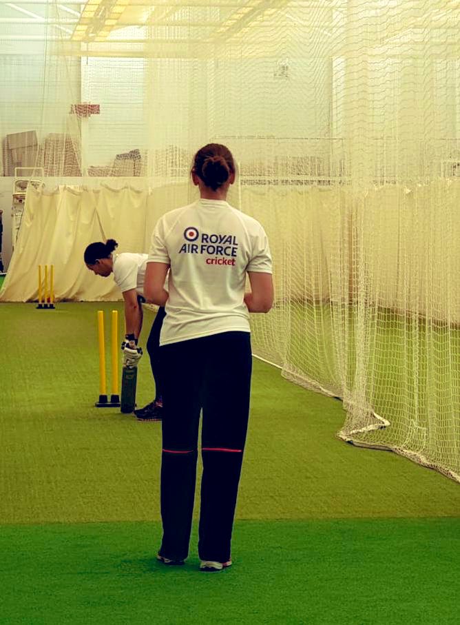Great day training <a href="/ECB_cricket/">England and Wales Cricket Board</a>  yesterday. Great effort from both the men’s and women’s team! Thank you <a href="/lborouniversity/">Loughborough University</a> for kick starting our season so positively.     <a href="/UKAFCricket/">InterServicesT20</a> <a href="/rafcricket/">Royal Air Force Cricket</a> <a href="/RAFLadiesCC/">RAF Women's Cricket</a>