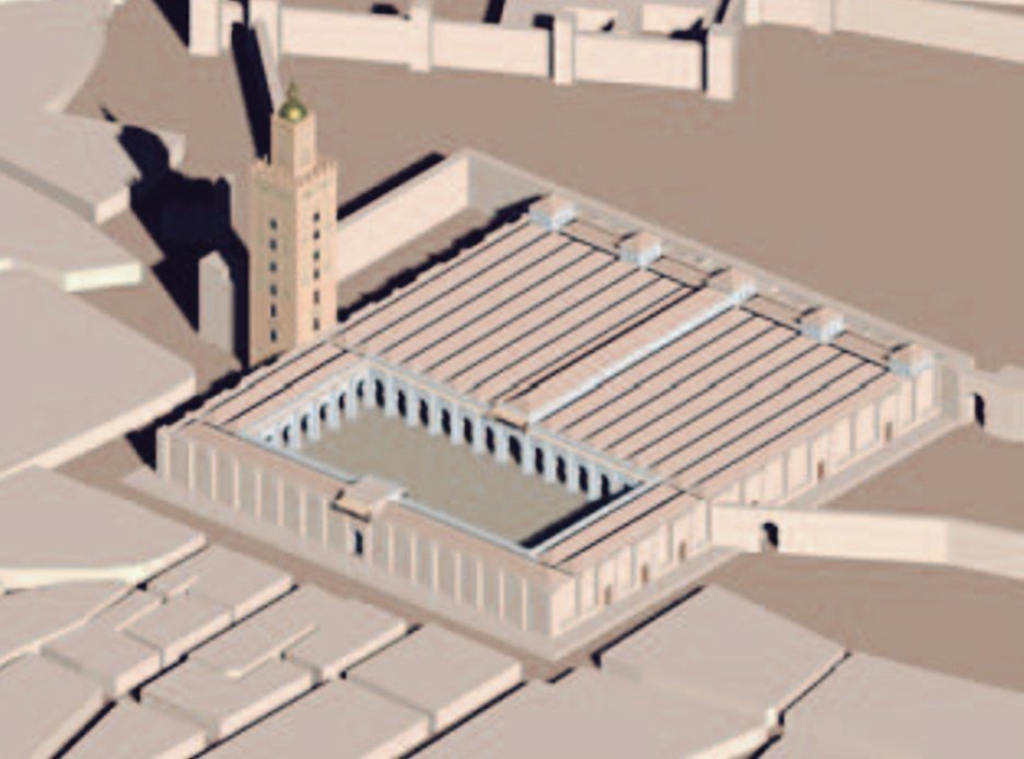 SevillaInsolita's tweet photo. Tal día como hoy hace 837 años (1182) se inauguraba la mezquita mayor de la por entonces Isbiliya, lugar hoy ocupado por la Catedral. 

El nuevo edificio, o aljama al-Moharrem, se empezó a construir en 1172 al quedarse pequeña la antigua mezquita del Salvador. https://t.co/ANxCcMYZJ0