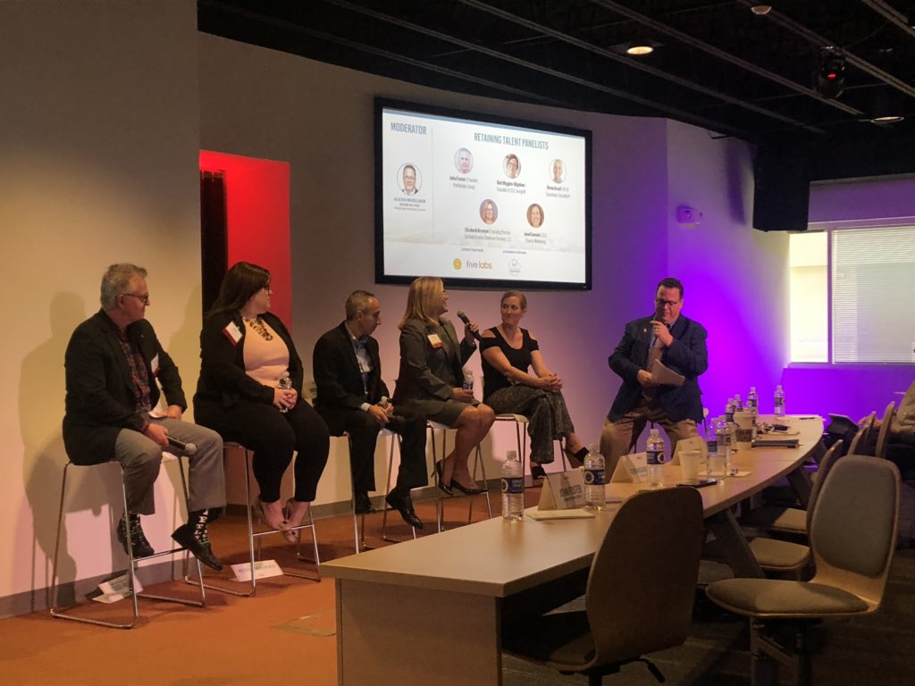 tracyingram's tweet image. “People can fake sane for a little while” TechHire #tbbjevents @TBBJnewsroom #TechHire #retention of #talent