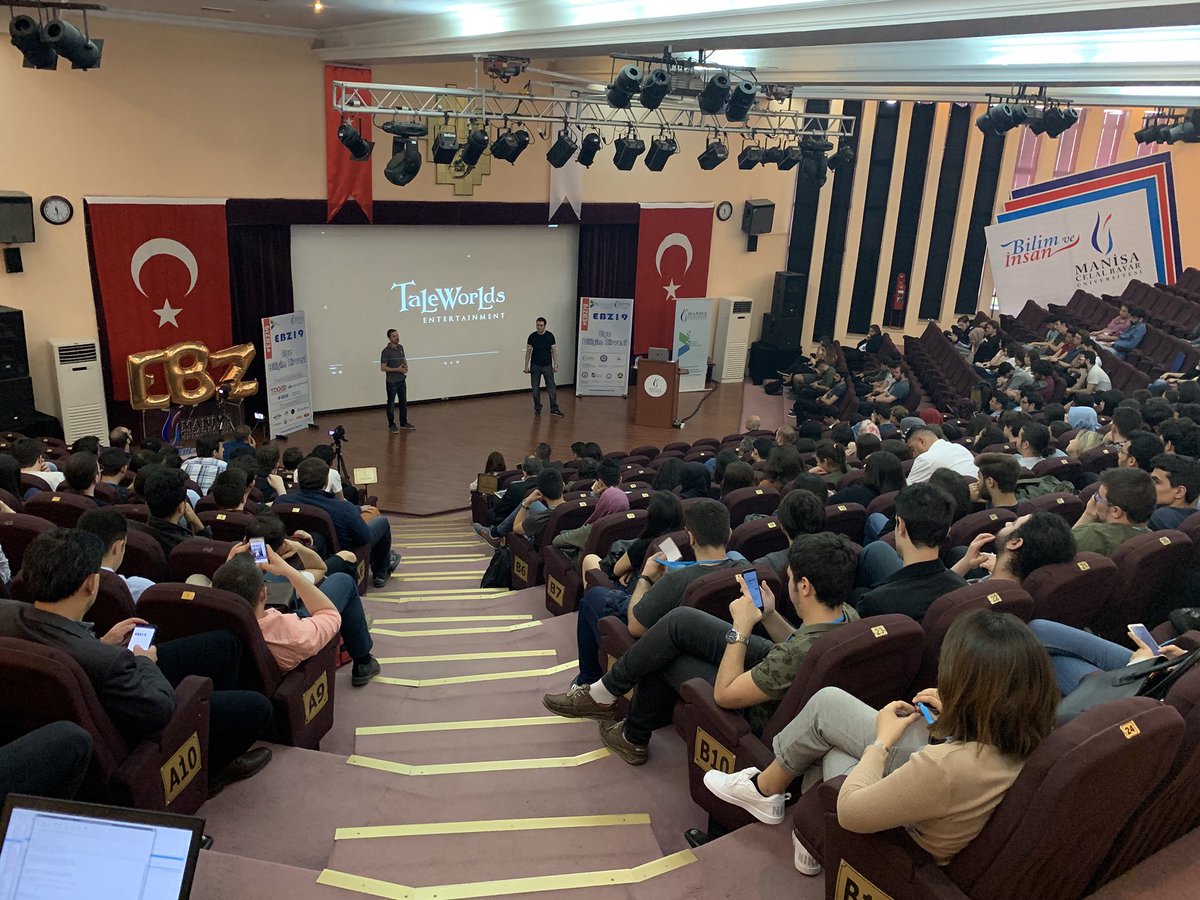 ali_erkin's tweet photo. Bu sabah Manisa Celal Bayar Üniversitesi’nde geleceğin yazılım mühendisleriyle bir araya geldik. Sektöre dair deneyimlerimizi heyecanla dinlediler. Gözlerindeki parıltı bizleri de heyecanlandırdı. Umuyorum hepsi çok başarılı olacaklar. https://t.co/01wiuGRD6z