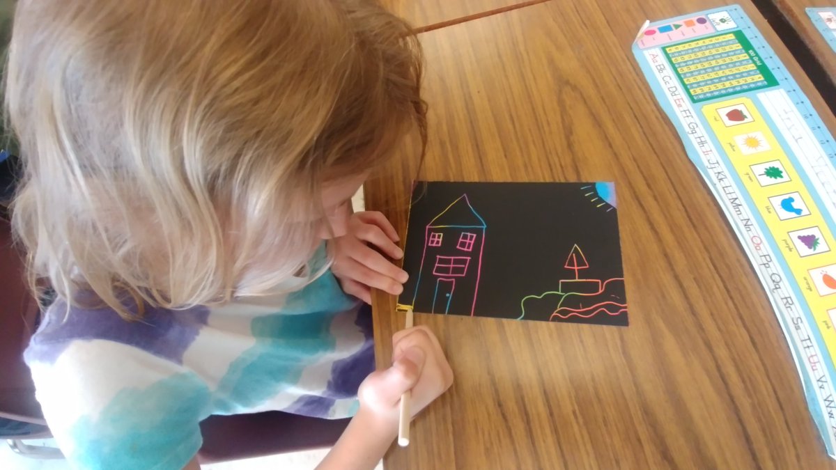 tammyhancock002's tweet photo. Learning about poetry and illustration with @diannewrites Blue on Blue! #nationalpoetrymonth #firstgradeartists @Viennaroars @WSFCS_media https://t.co/fFXnjxfC1y