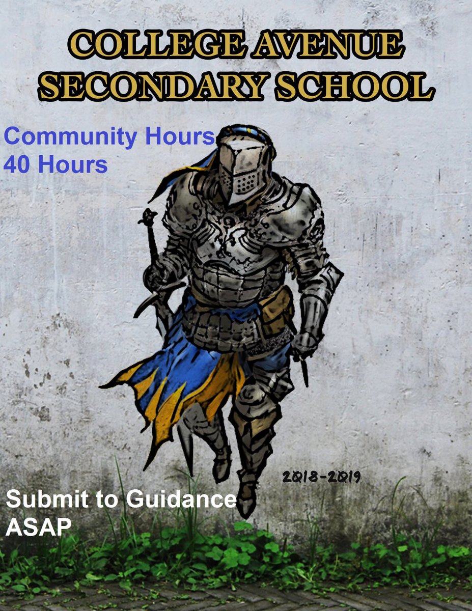 CollegeavenueSS's tweet image. Community Involvement
✅40 hours 
✅graduation requirement
✅submit to guidance
#communityinvolvement #communityhours #graduation @CollegeavenueSS