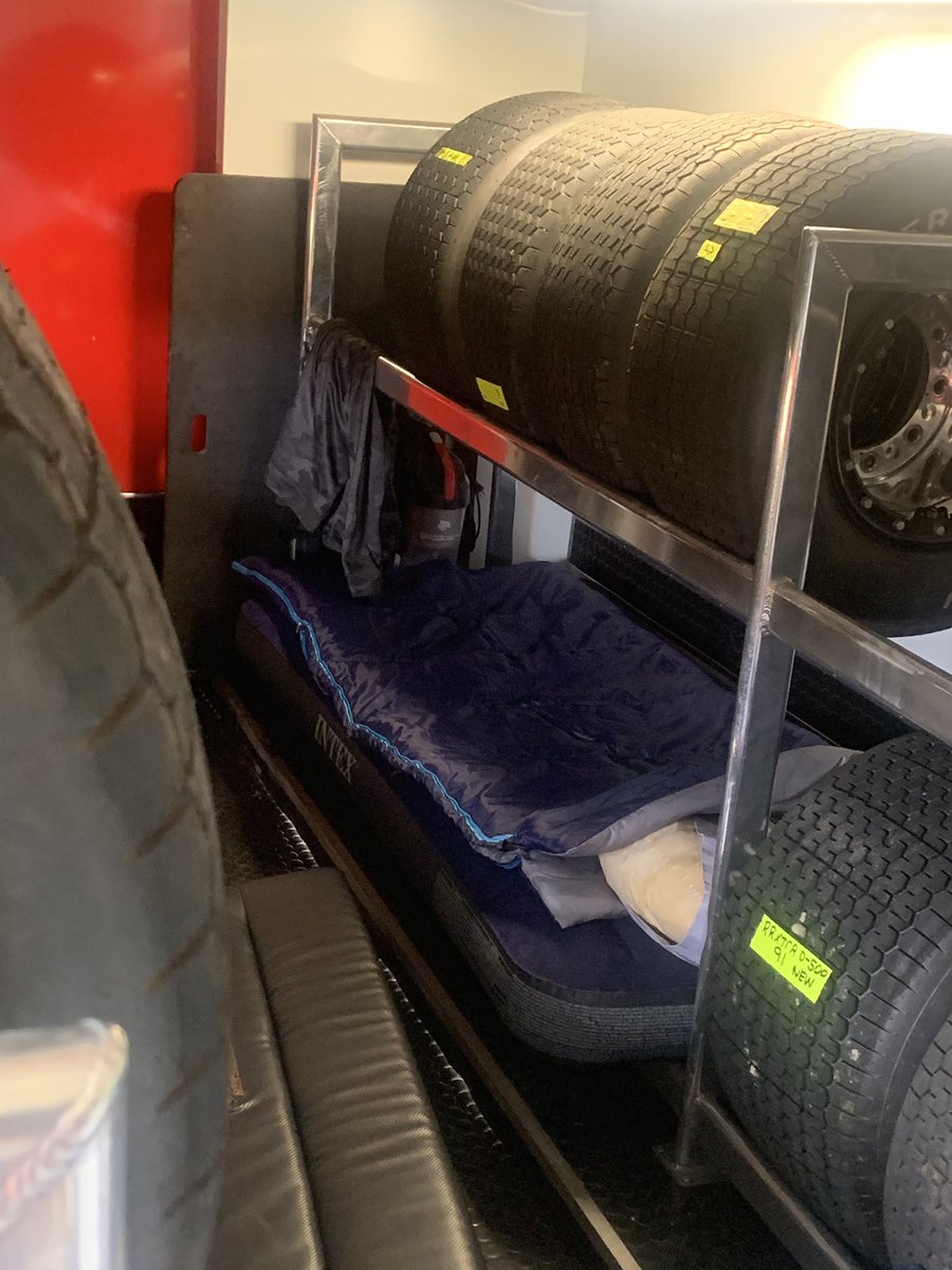 Lombithegreat1's tweet photo. Ok my dedication to this race team is getting out of hand!  I now sleep with my tires... #Delmar @delawareracing @ShortTrackSS #Bachetti https://t.co/zqd9tHMZ7M