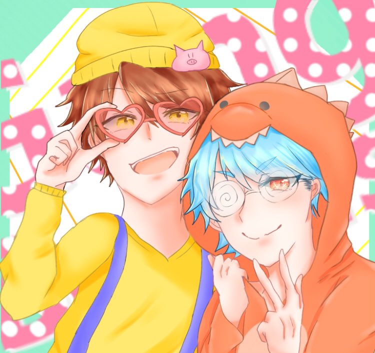 Twitter पर 名無しは凶人です ギャンビのシャオちゃんとチーノ