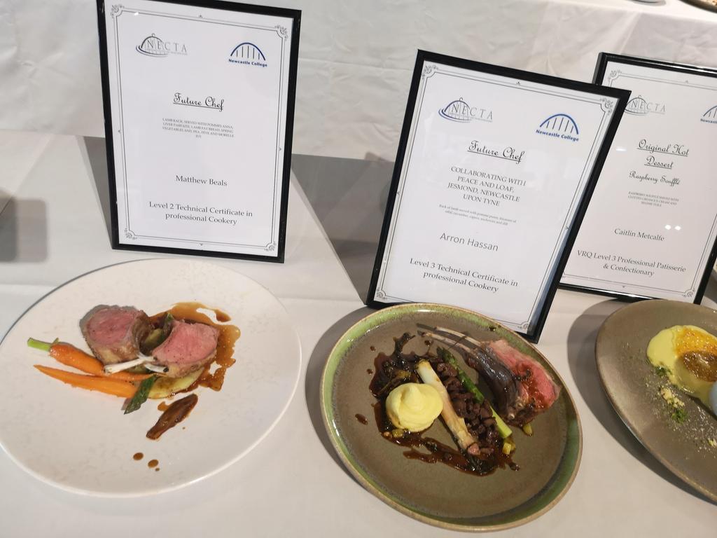 <a href="/NectaFutureChef/">NECTA Future Chef</a> <a href="/NectaChef/">NECTA Hospitality</a> <a href="/peaceandloafjes/">Peace and Loaf</a> <a href="/NCL_Lifestyle/">Lifestyle Academy</a> <a href="/NCLCollege/">Newcastle College</a> 
Done n  dusted!! hard work but now the wait well done to both Matthew and Arron for stepping up to compete in the future chef competition