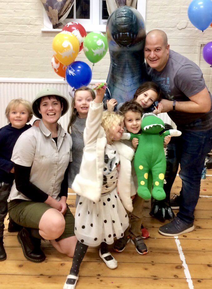 DinkyParties's tweet photo. For those little ones who are Dinosaur Mad....

‘I would 100% recommend Dinky Parties, we used them for our sons dinosaur themed 5th birthday party, our entertainer James was absolutly fantastic. From the moment I enquired and spoke to Ellie the response was prompt.. https://t.co/OXebfG2NsC