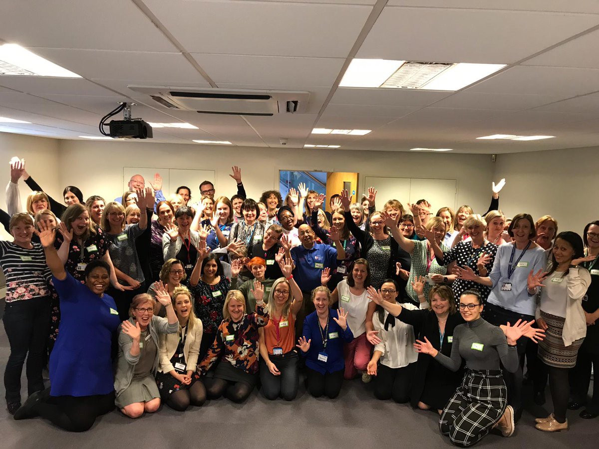 A team photo of the Culture Change Team today #cultureandleadership @TeamNUH