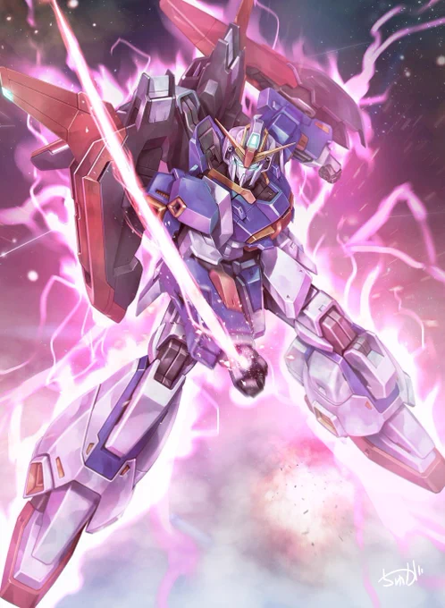 ガンダムのイラスト。 