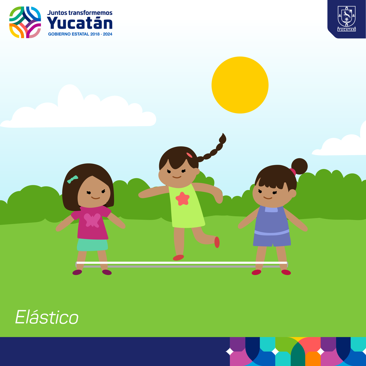 GobYucatan's tweet photo. Celebremos el #DíaDeLaNiñez, revivamos nuestras tradiciones compartiéndolas con los más pequeños de la casa y promovamos en ellos la convivencia y sana diversión.
Compártenos ¿cuál era tu juego favorito? 👧🏽👦🏽🎉 https://t.co/oBpcRYubE0