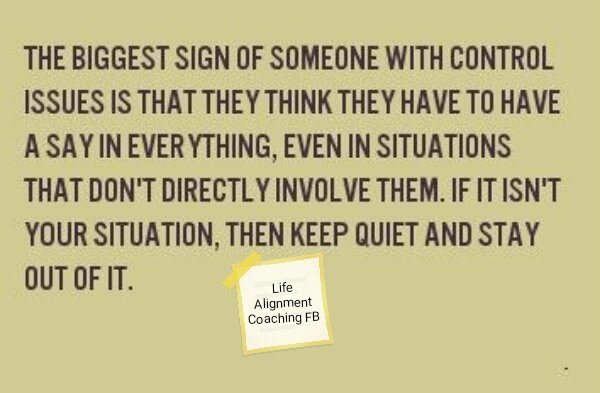 Michellebergh's tweet image. #controlissues #boundaries