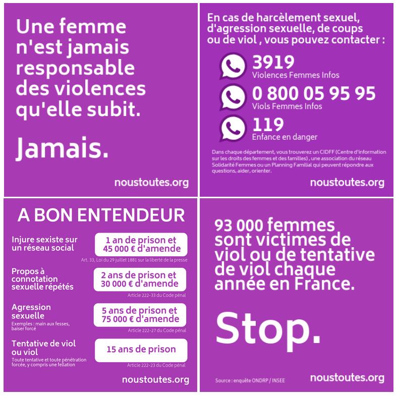 NousToutesOrg's tweet photo. #NousToutes va proposer dans les jours qui viennent 100 000 autocollants (écolo) de prévention des violences sexistes et sexuelles. Ils seront mis en vente à prix coûtant par pack de 50, 100 ou 200 et envoyés à domicile. ⤵️ https://t.co/hEgmvggacM