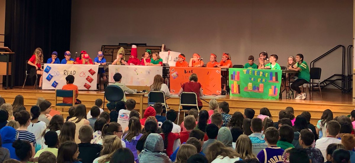 Reading + friendly competition = fun!!  Battles of the books is one of my favorite events of the year! <a href="/EubanksDragons/">Eubanks Intermediate</a> <a href="/ldrenka/">Lucy Drenka</a>