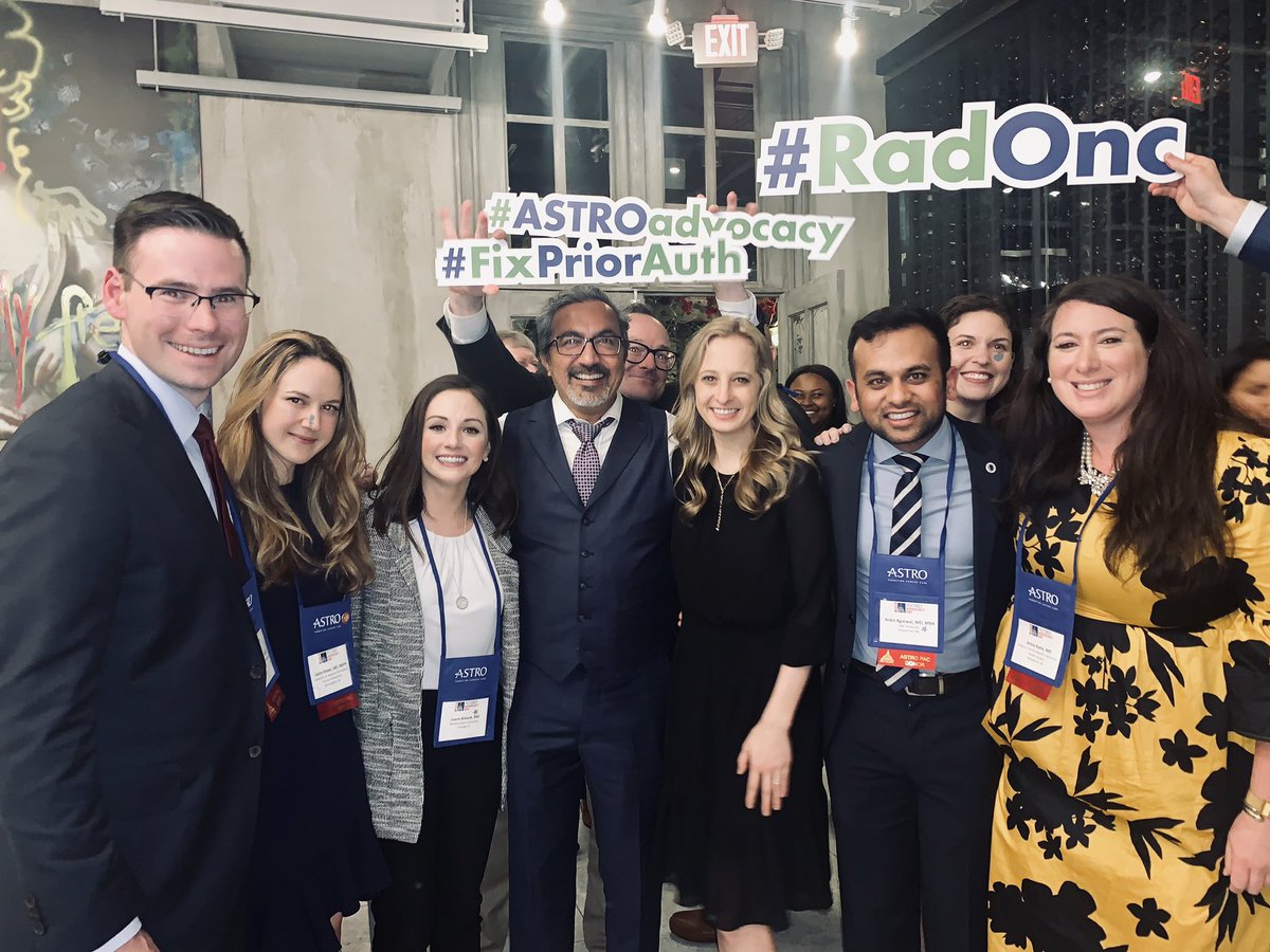 Thank you so much, Rep Dr. Ami Bera #CA07, for coming to chat with us about #radonc and optimizing care for our patients! Hearing about your career path and your current initiatives was very  educational and inspiring! @RepBera @ASTRO_org @ARRO_org #FixPriorAuth #ASTROAdvocacy