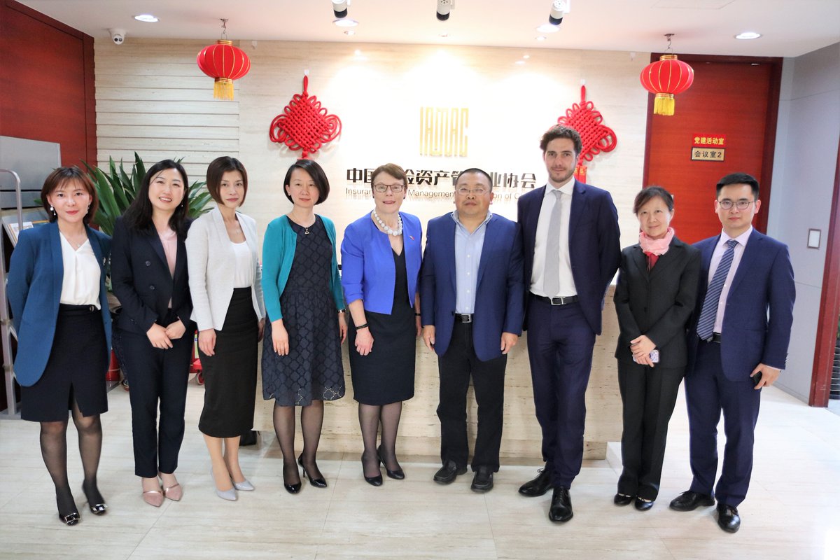 City_McGuinness's tweet photo. Enjoyed meeting the team at the Insurance Asset Management Association of China (#IAMAC) last week in Beijing. I look forward to continuing the conversation in @cityoflondon alongside @InvAssoc and other partners about how we can strengthen UK-China ties in asset management. https://t.co/aQmcDYTH9z