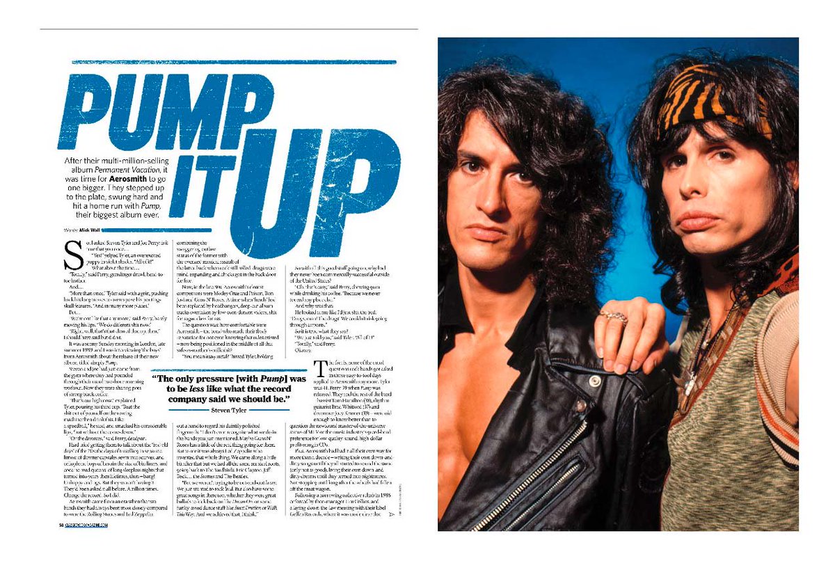 CameraPress's tweet image. A look back at the era defining album #Pump by @Aerosmith inside @ClassicRockMag 
Photo © @stevexdouble  / @CameraPress 
#musicarchive #portraitphotography #1990s #aerosmith #stevetyler #JoePerry
