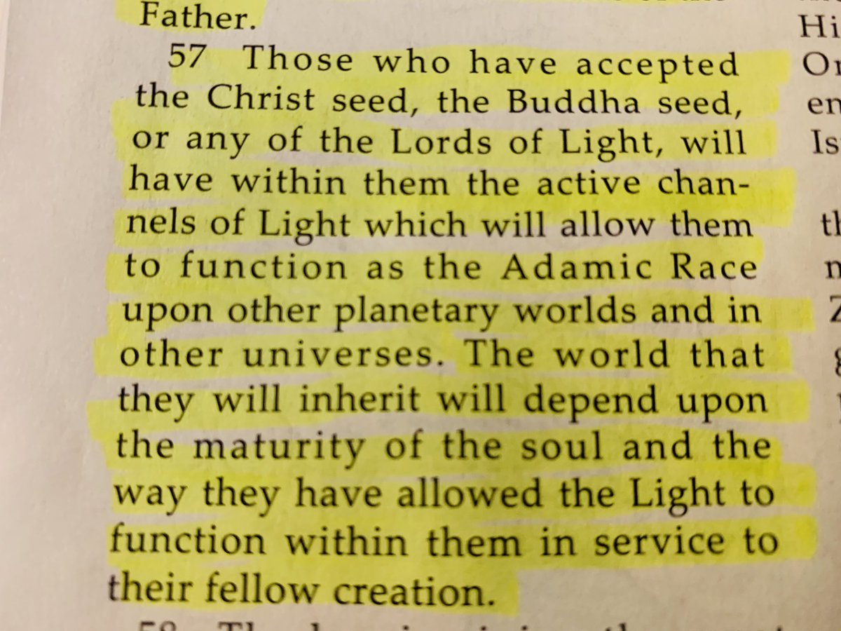 JayCampbell333's tweet photo. For the higher conscious OF THIS WORLD, the time fast approaches.
Those of you ATTUNED to this message will find great value in this passage.
#service
#loveofALLlife
#forgiveness
#zeroattachment https://t.co/6nldcCTo1K