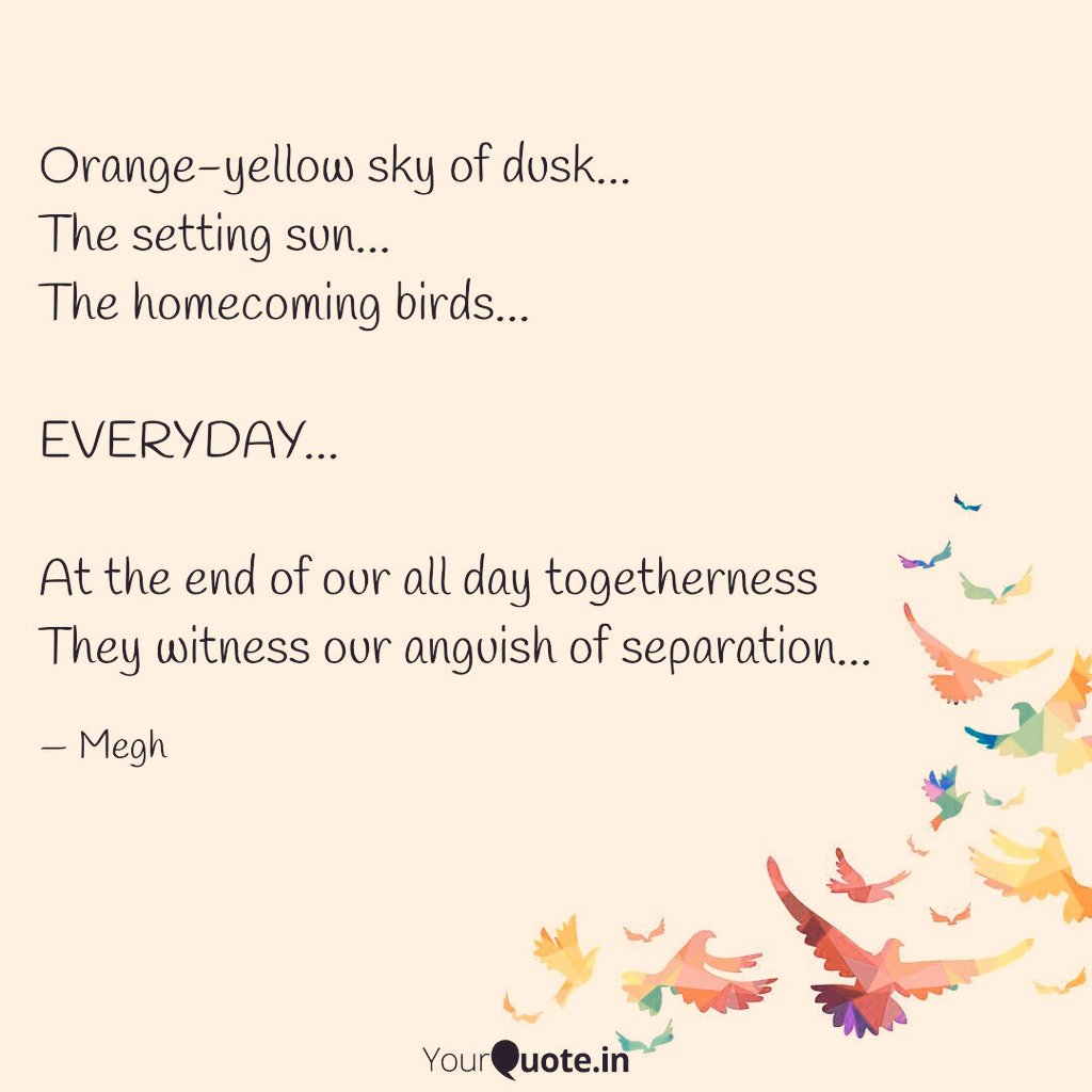 megha_presi's tweet photo. Today....I felt this again...

#yellow #lovequotes #together #separation #pain #yourquote #iqbaba #dailychallenge  

Follow my writings on https://t.co/grf3k6iLvS #yourquote https://t.co/V6m383mUyS