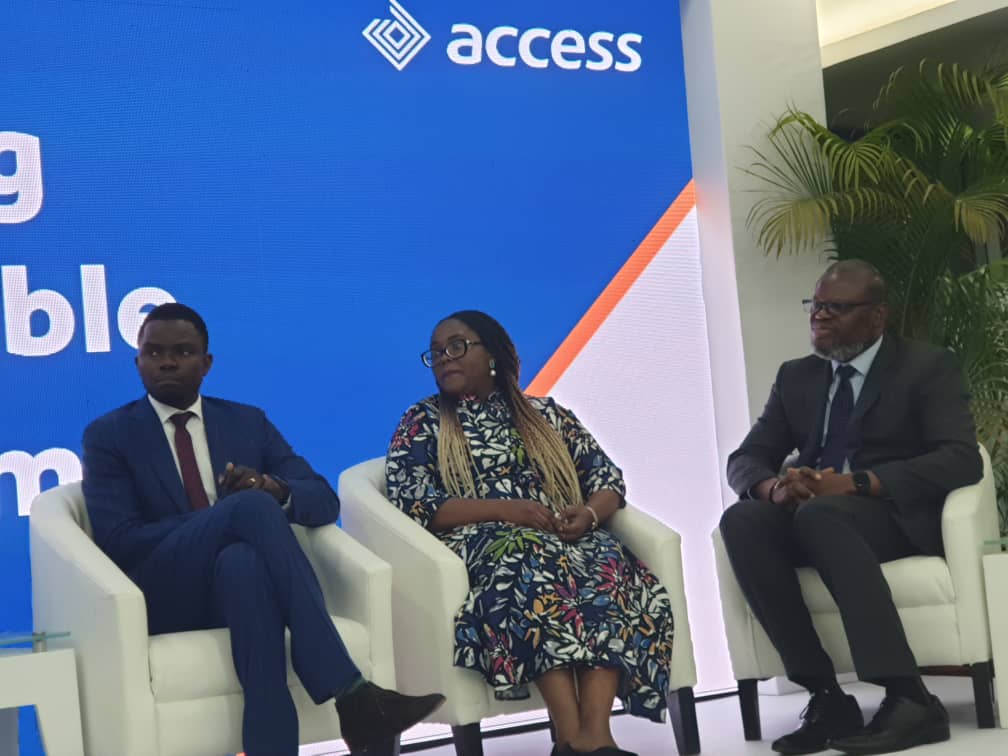 Honoured to discuss #SustainableDevelopmentFinance with the distinguished @abosedea and @femibanks at the #accessbanksustainabilitysummit