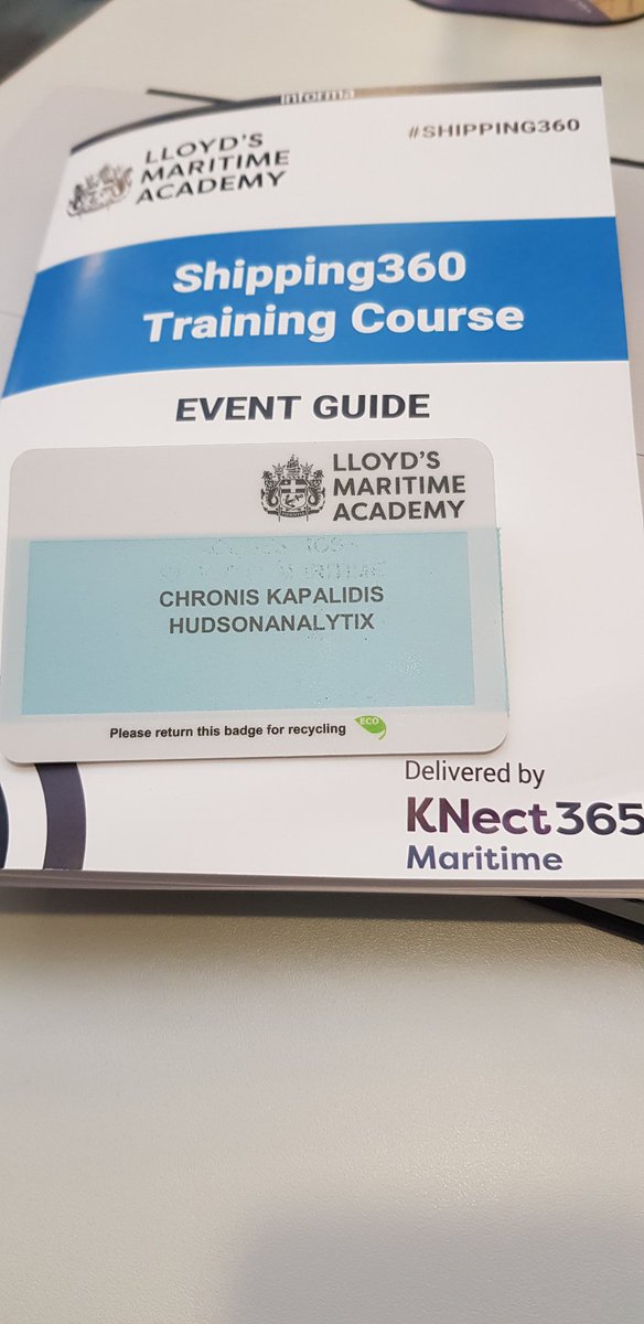 CKapalidis's tweet photo. Teaching today on #maritime #cybersecurity at the
@LMA_DL
Lloyd's Maritime Academy #Shipping360 course. Discussed cybersecurity fundamentals, risk management, future trends and the "B" word -not Brexit!- blockchain!
@hudsonanalytix
HudsonAnalytix #marcysec #maritimecyber https://t.co/R2ydrerzSC