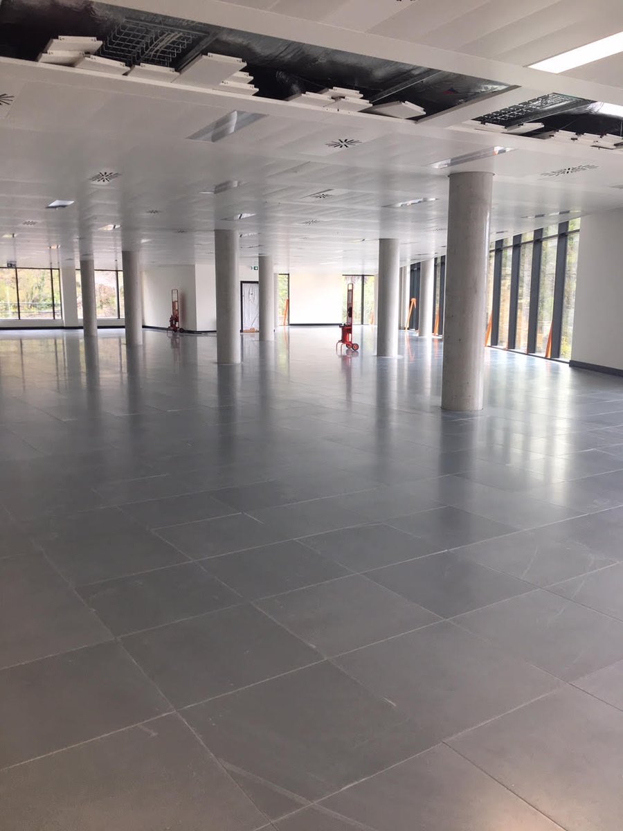 Great to see progress at the new UK Government hub at Waverley. Appointed by main contractors, <a href="/McAleerRushe/">McAleer & Rushe</a>, IFT installed 17,500 sqm raised access flooring and 500 sqm screed at the site in the heart of Edinburgh's Old Town. #screed #flooring #raisedaccess
