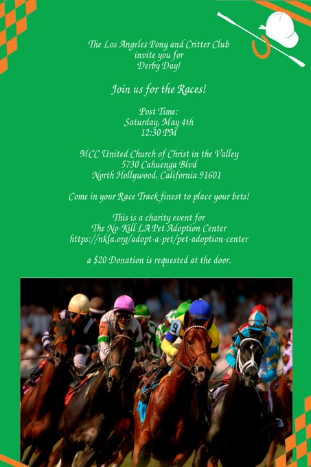This Saturday is Derby Day!  Best in Show Pony and Best in Show Puppy/Critter win TWO (2) VIP Package<a href="/tag/worththetrip"class="tags"><span>#worththetrip</span></a>