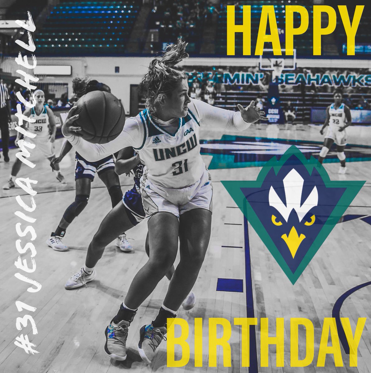 uncwwbb's tweet photo. Wishing freshman forward @jessmitchell31 the happiest of birthdays! Soak up all the rays today Jess, it’s your day! 😎 🏝 https://t.co/QmrOvG3YXG
