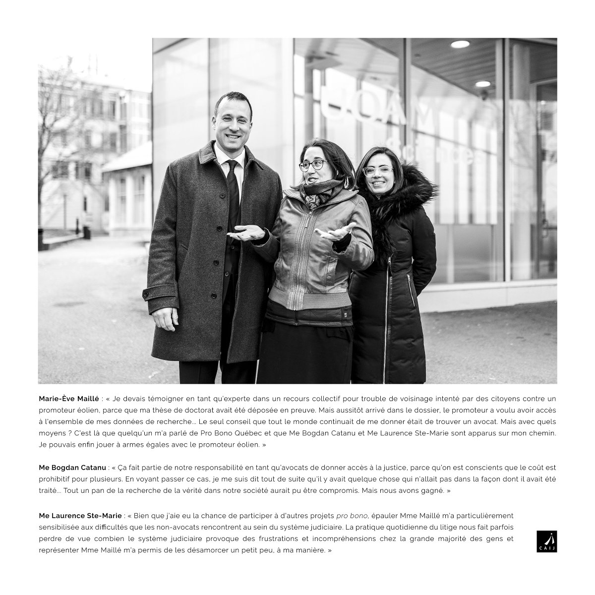 Dernière photo de notre série "Portraits de justice"!