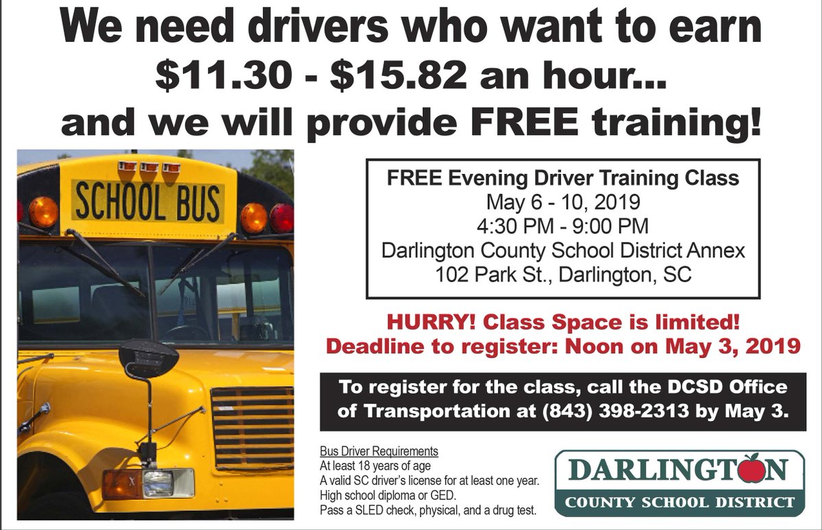 DCSD_SC's tweet photo. Please help spread the word! https://t.co/n4yOw5oe2X