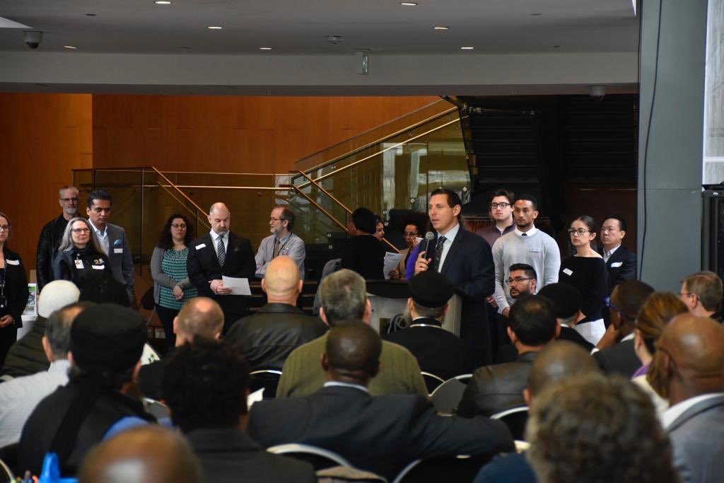 patrickbrownont's tweet photo. Great turnout for the inaugural #Brampton Interfaith Council. We celebrate faith communities and build bridges in our City. Together, we are building a safe, prosperous, inclusive and loving @CityBrampton! #brampoli #onpoli #cdnpoli https://t.co/XDiGtvmEY9