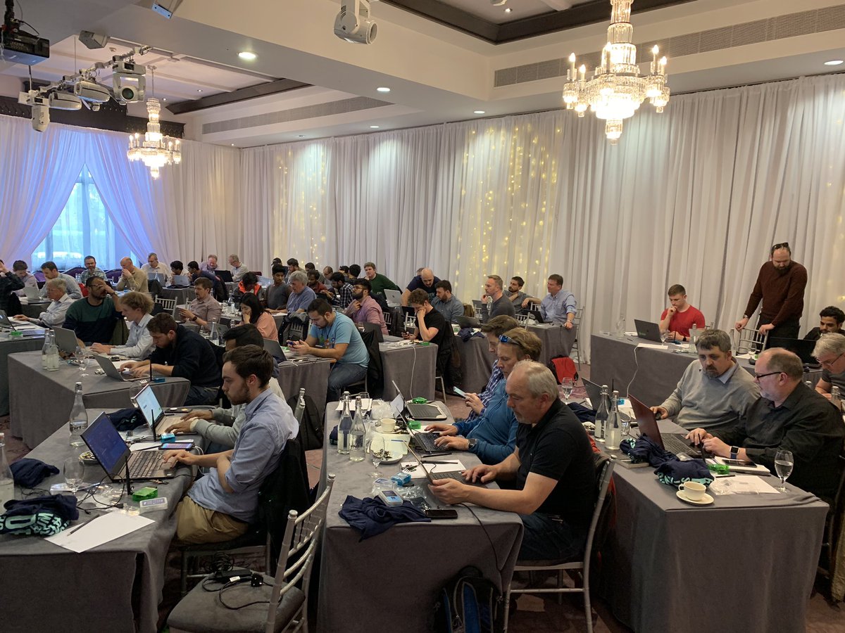 SGWirelessIoT's tweet image. One Big #Pymesh test taking place in the room. So far so good :-) with #lorawan #lora @semtech Next we’ll test @thethingsntwrk with @catalinioana and all these  pyoneers.
#GOINVENT #workshop for #developers doing #IoT
