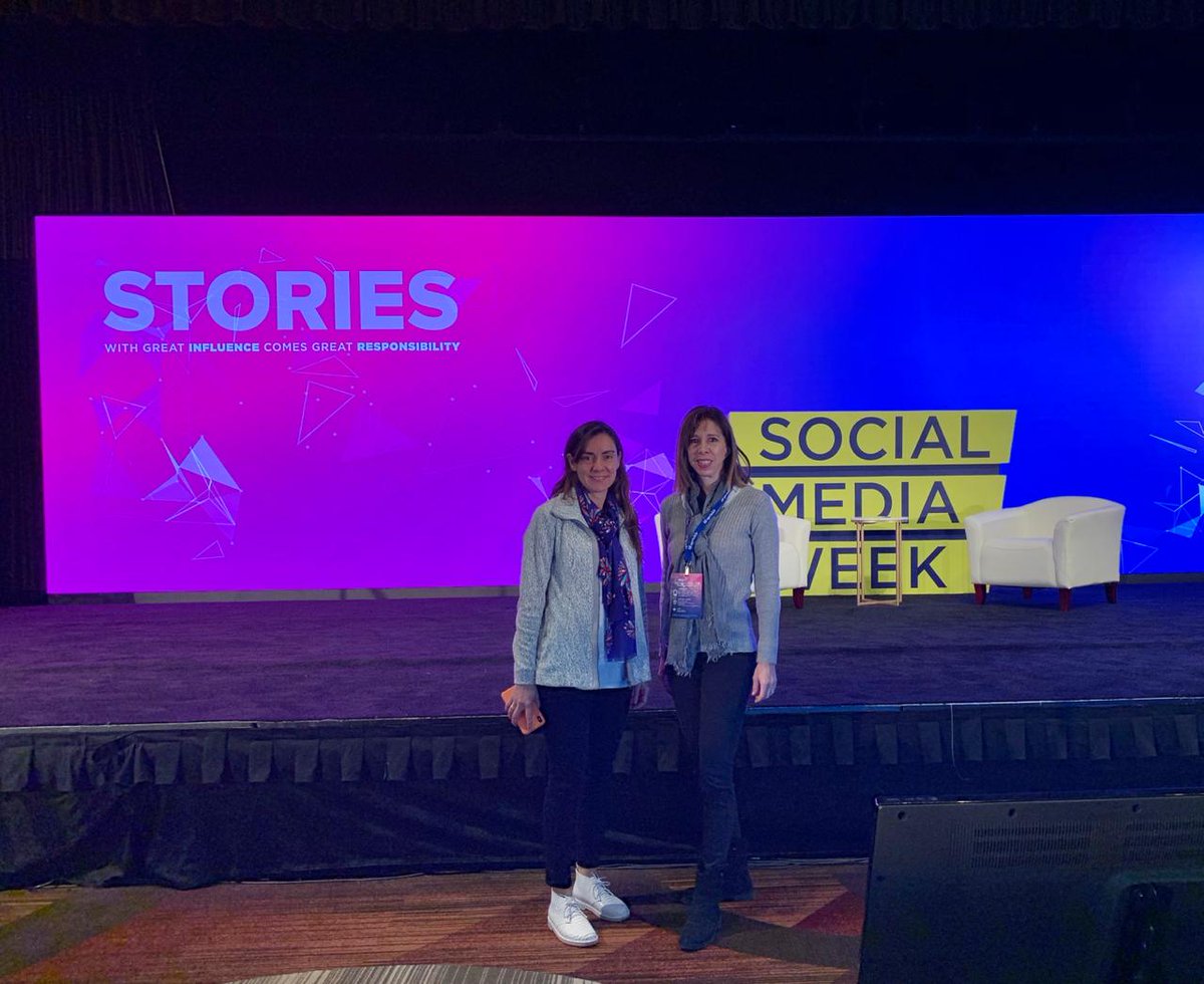 CyberCenter_CL's tweet photo. ¡Estamos en el #SMWNYC! 
La Gerente General de CyberCenter, Daniela Weinstein, y la directora de negocios, Florencia La Iglesia, se encuentran presentes en el @smwnyc, uno de los más importantes eventos de social media, marketing y tecnología a nivel mundial. https://t.co/TCTjYEMl9d
