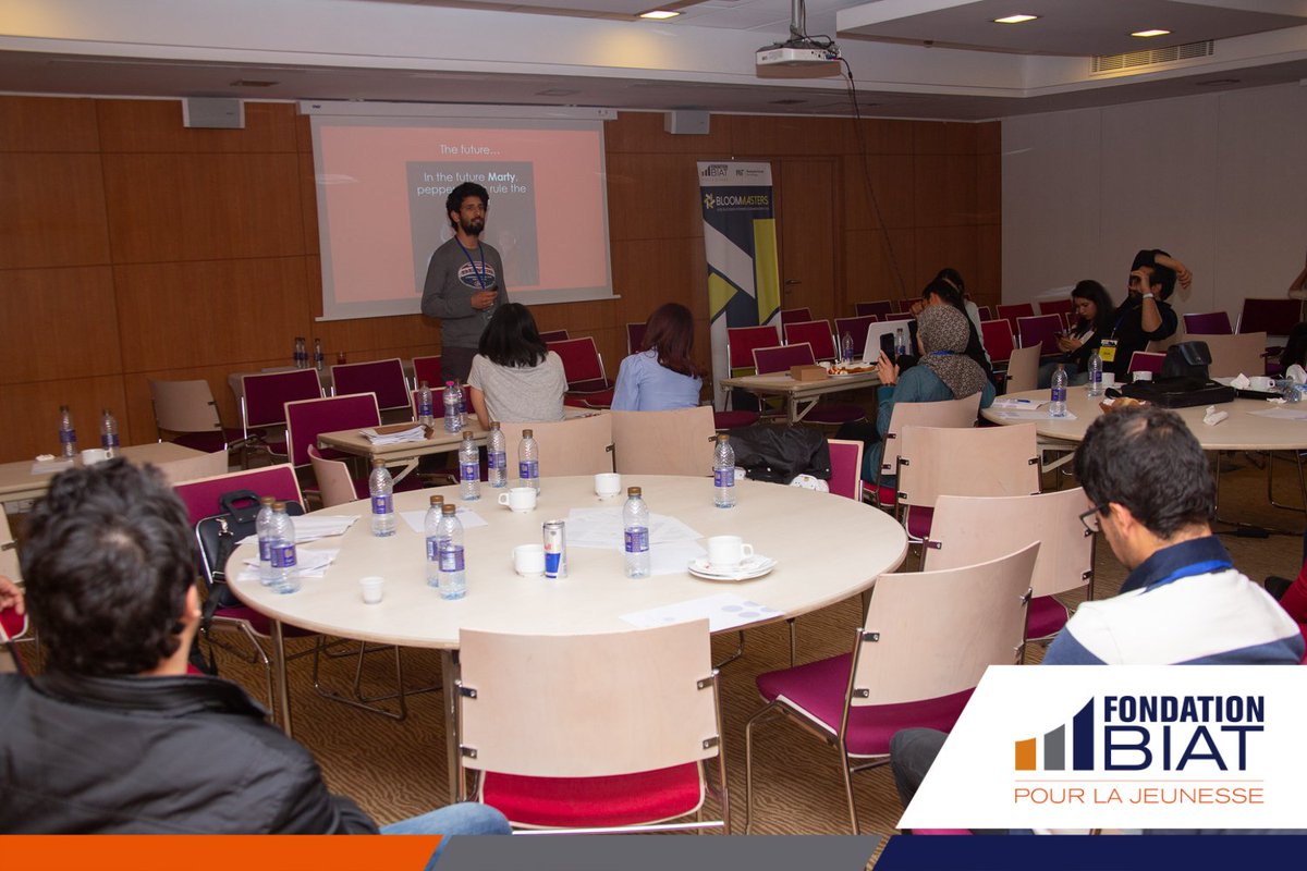 BIATfondation's tweet photo. 3ème jour du Pre-bootcamp, une journée riche en formation, coaching, pitching et l’aventure continue avec nos 63 équipes avec d’autres RDV : webinars, Elevator-pitch, Expo, 2ème et 3ème tours de jury….
#Bloommasters #FondationBIAT #MITEFarab #entrepreneuriat #startup #innovation https://t.co/nZKDT0r5OB