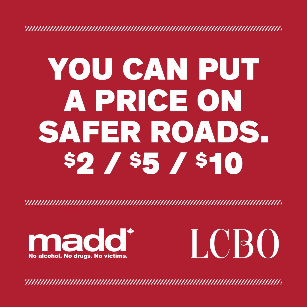 The <a href="/LCBO/">LCBO</a> is driving change on our roads by partnering with <a href="/MADDCanada/">MADD Canada</a> in the lead up to the #VictoriaDay long weekend. Get the full scoop on our upcoming #GetHomeSafely campaign: madd.ca/pages/madd-can…