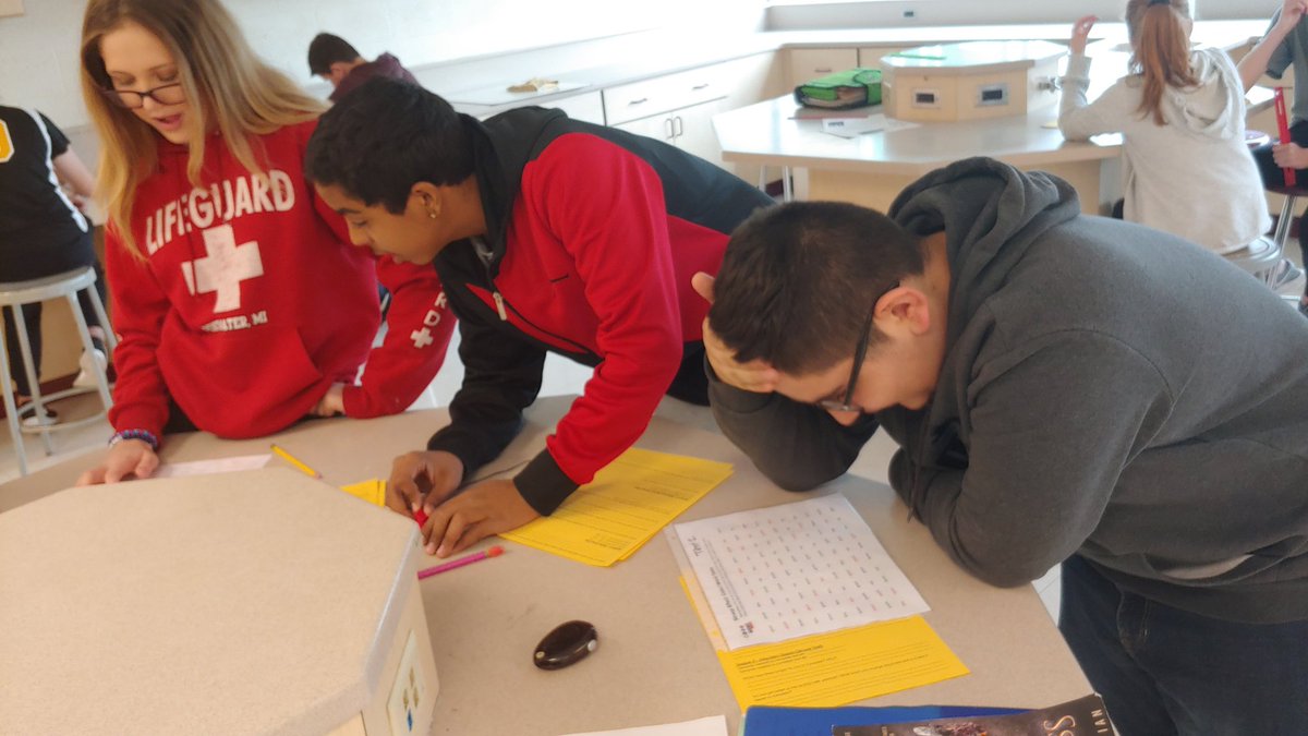 SCIENCEwithKedz's tweet photo. Brain stations - spinning chair and strip test, in 7th grade science @PageSciDept https://t.co/7VD9YKDPzv