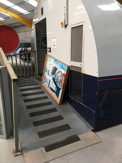 NewarkAirMus's tweet photo. @RapicamMedia @a11yNottingham @Access_Day @tn_midlands We have a variety of provisions including our #TriStarSim & #Chinook fuselage that both have ramped access; we offer one to one guiding & object handling for visually impaired; some visiting #cockpits at #CockpitFest have similar interactivity! https://t.co/8WFOXalOHc