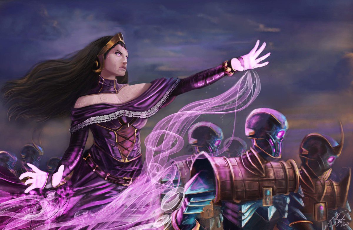 Liliana Mtg Fan Art - Protes Png