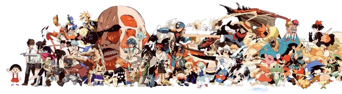 今の自分を彩っている漫画やゲーム、キャラクター達に出会えた事、彼らと共に成長できた事を誇りに思います。ありがとう平成、そして、さようなら!! 