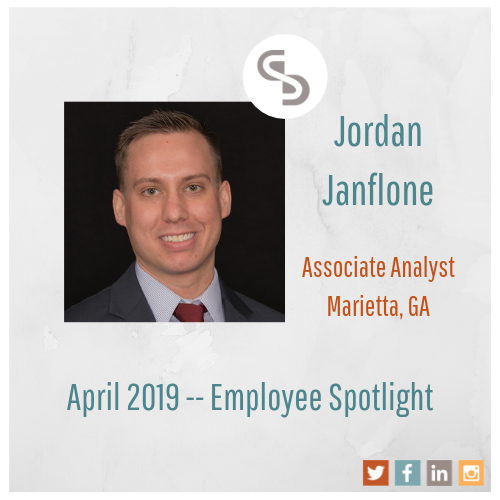 GDSassociates's tweet photo. ICYMI: Don't miss our April #EmployeeSpotlight - #AssociateAnalyst, Jordan Janflone. Read about what Jordan is most interested about in his field of work here: https://t.co/nPclk36V7w #GDSEngage #employee #GDSAssociates https://t.co/8yypCrY8xU